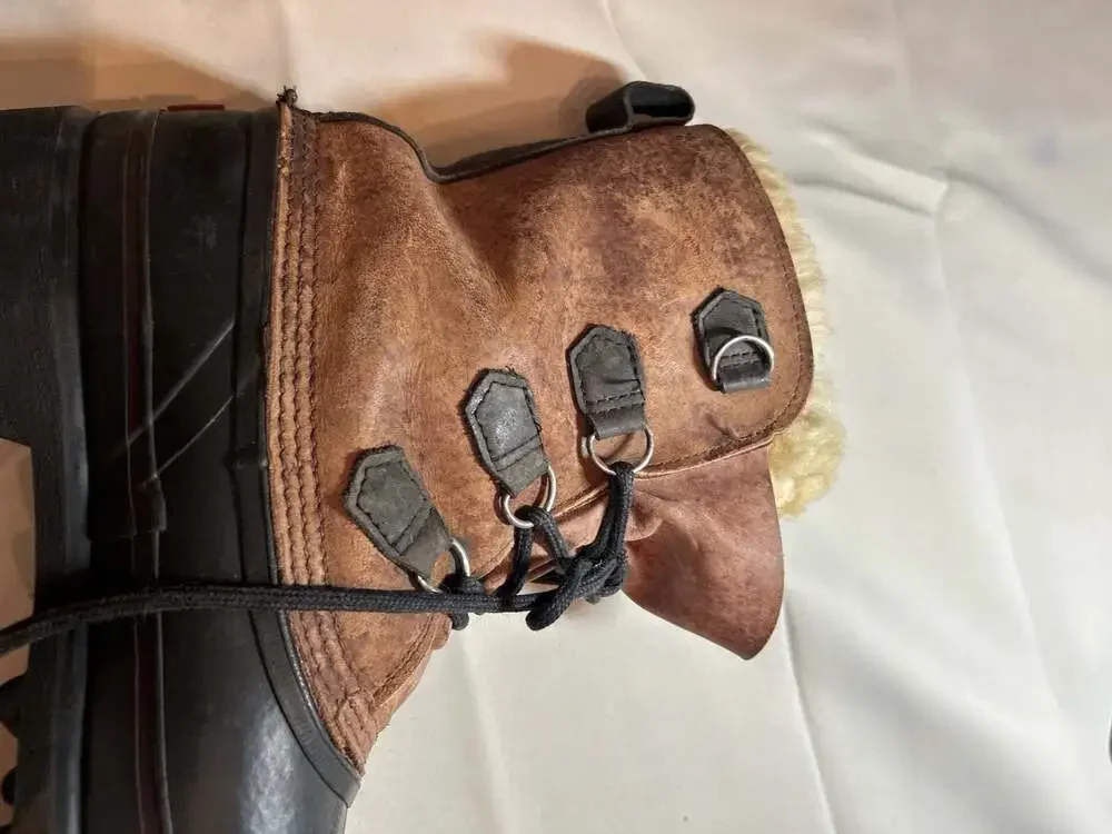 Vintage Sorel Bighorn Winter Snow Boots Men's Size 10 Made in Canada